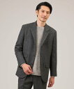 タケオキクチ アウター メンズ 【SALE／55%OFF】TAKEO KIKUCHI 【Made in JAPAN】シェットランドウール 3ボタン ジャケット タケオキクチ ジャケット・アウター テーラードジャケット・ブレザー グレー ネイビー【送料無料】