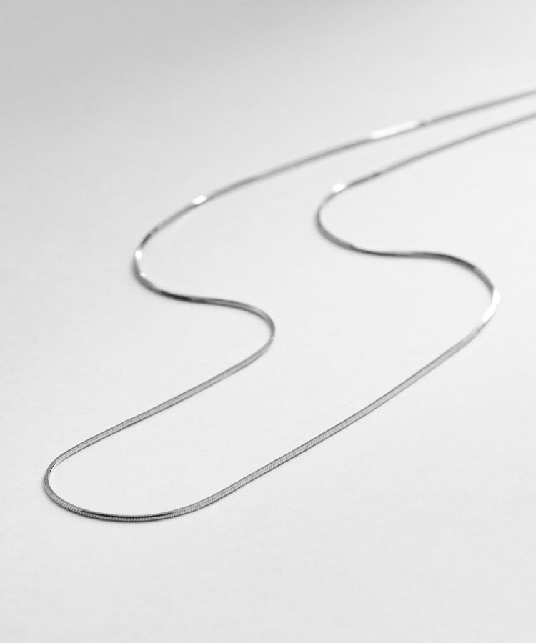 ココシュニック ネックレス COCOSHNIK K10コンパクトチェーン チョーカー WG ココシュニック アクセサリー・腕時計 ネックレス ホワイト【送料無料】
