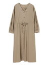 【SALE/60%OFF】earth music&ecology Natural Label レンチングTMEVVネックシャウター アースミュージック&エコロジー コート/ジャケット ノーカラージャケット ベージュ
