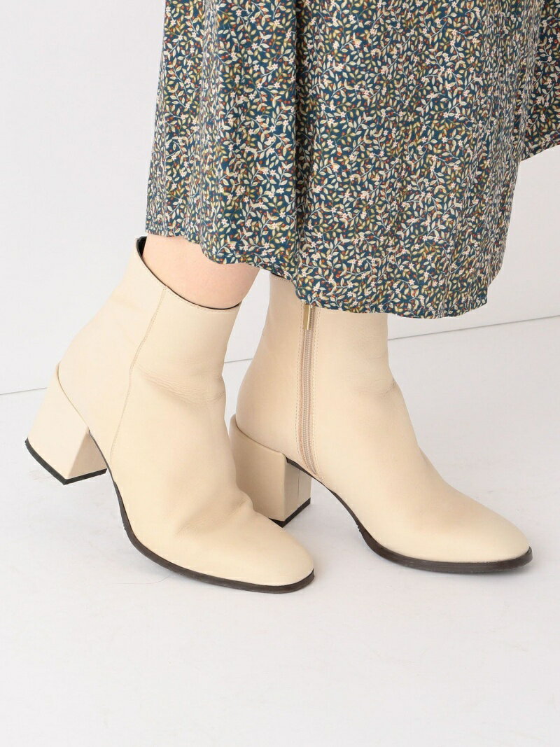 【SALE／50%OFF】SHIPS any MARIAN: サイドジップショートブーツ シップス シューズ・靴 ブーツ ブラック ブラウン【送料無料】のサムネイル