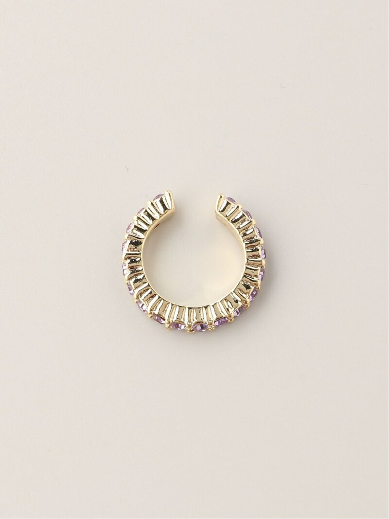 Donnaruma Donnaruma/(W)カラーストーンイヤカフSET ドンナルンマ アクセサリー・腕時計 アンクレット レッド グリーン
