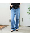 Rouge vif la cle 【upper hights/アッパーハイツ】THE NIECE MID-RISE ルージュ・ヴィフ ラクレ パンツ ジーンズ・デニムパンツ ブルー【送料無料】