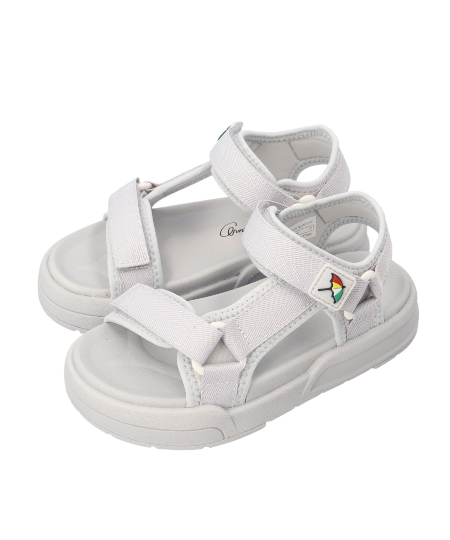 楽天Rakuten FashionArnold Palmer Arnold Palmer キッズ スポーツサンダル AL5303 ローラ シューズ・靴 サンダル グレー ブラック【送料無料】