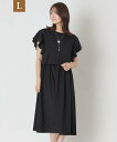 TO BE CHIC 【L】マルチウェイ ジャージワンピース サンヨー エルサイズ ワンピース・ドレス ワンピース ブラック【送料無料】