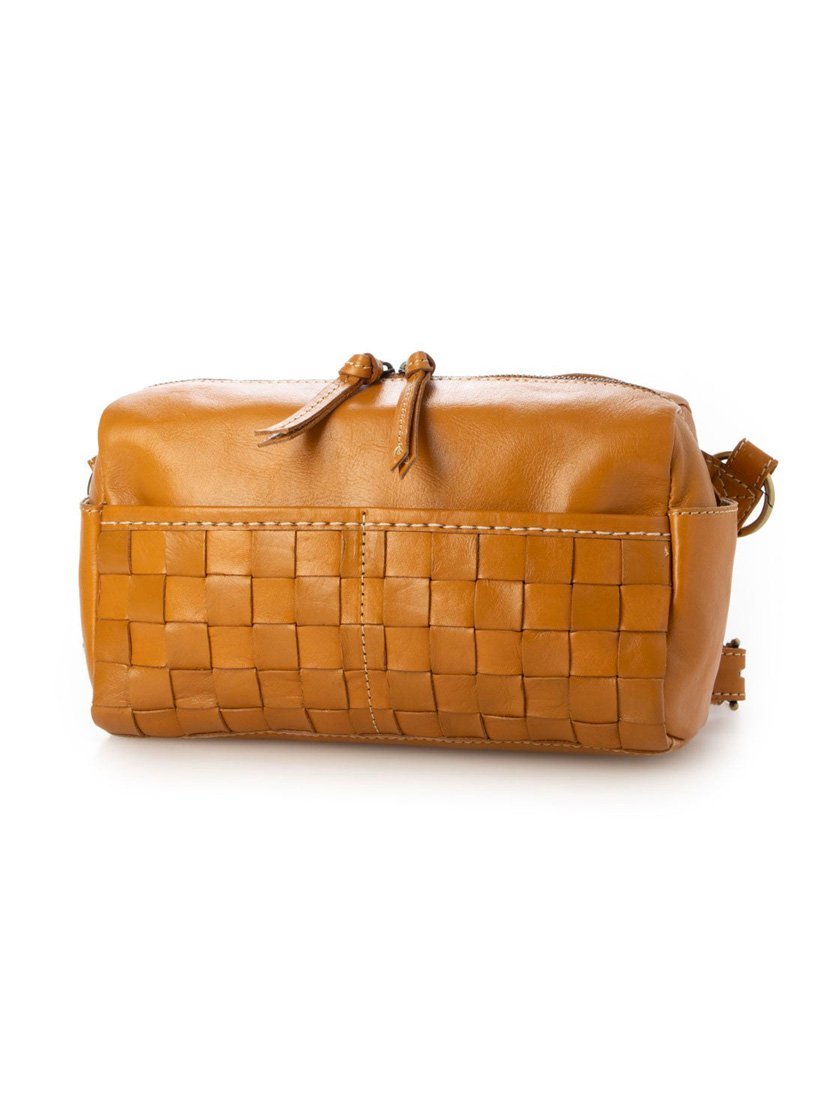 PEAKSPEAK ピークスピーク PEAKS PEAK / 牛革レザーメッシュボディショルダー アンビリオン バッグ ボ..