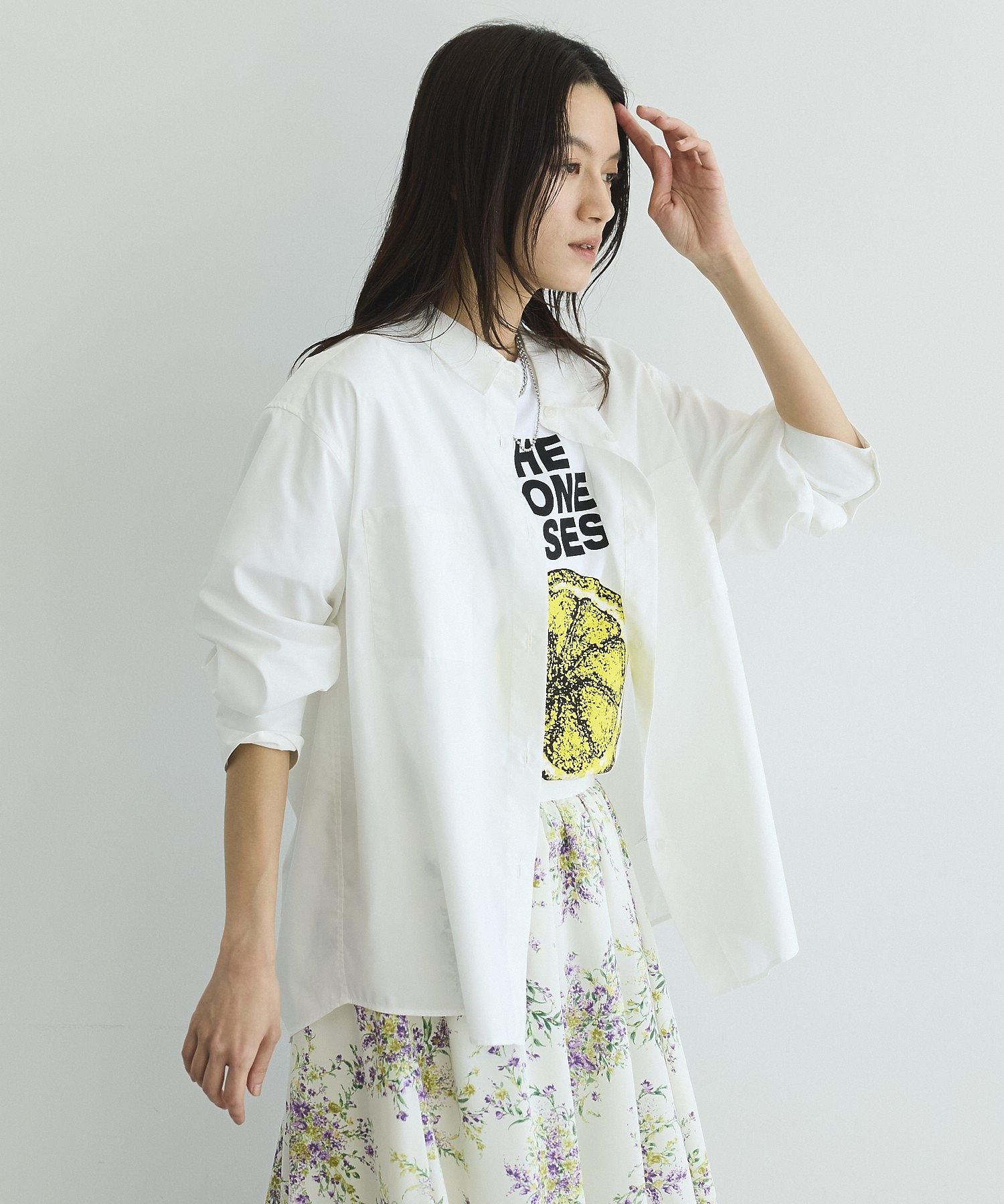 GARAGE OF GOOD CLOTHING ベーシックシャツ ガレージ オブ グッド クロージング トップス シャツ・ブラウス ホワイト【送料無料】