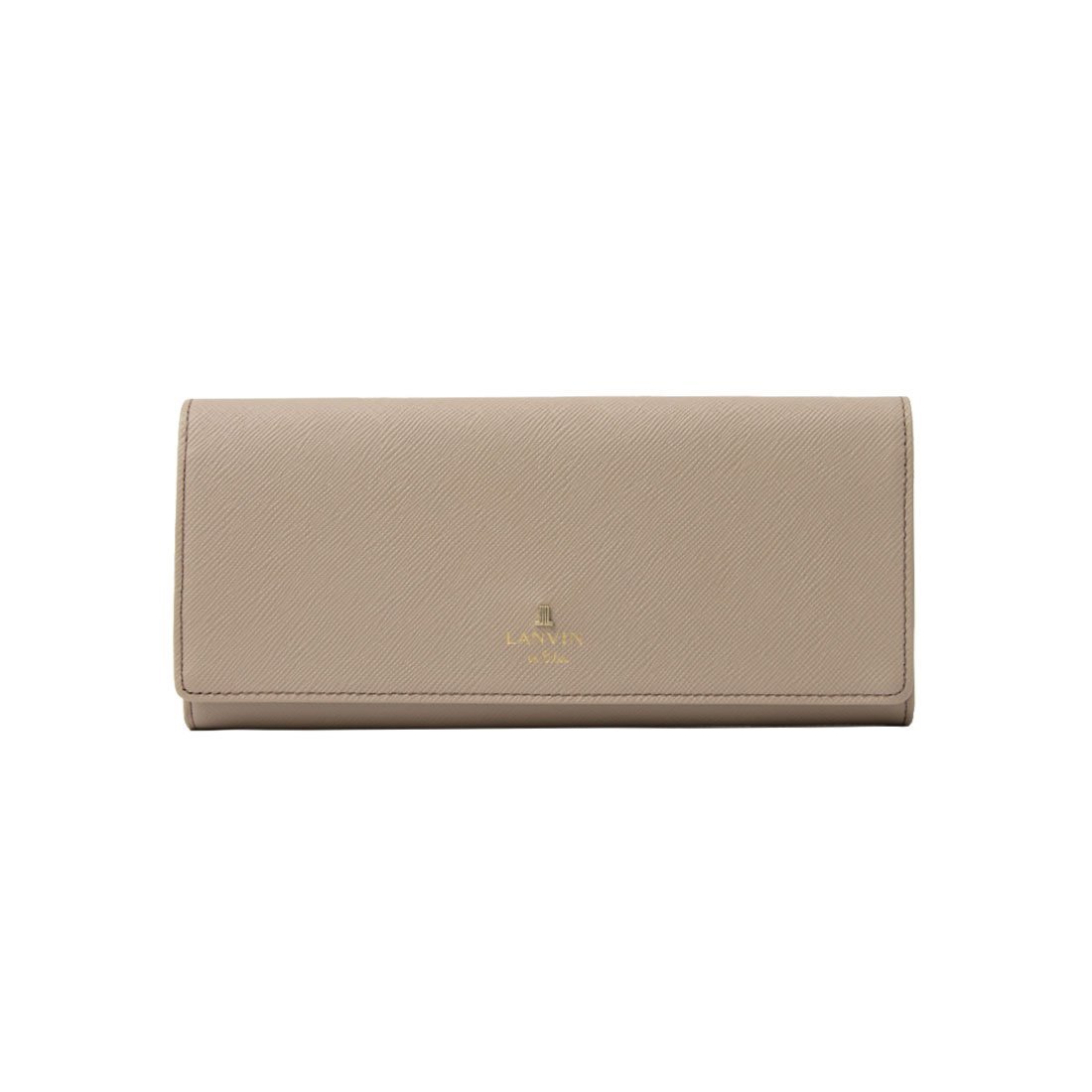 LANVIN en Bleu ランバン オン ブルー LANVIN en Bleu リュクサンブール かぶせ長財布 クイーポ 財布・ポーチ・ケース 財布 ピンク ネイビー グリーン ブラウン【送料無料】