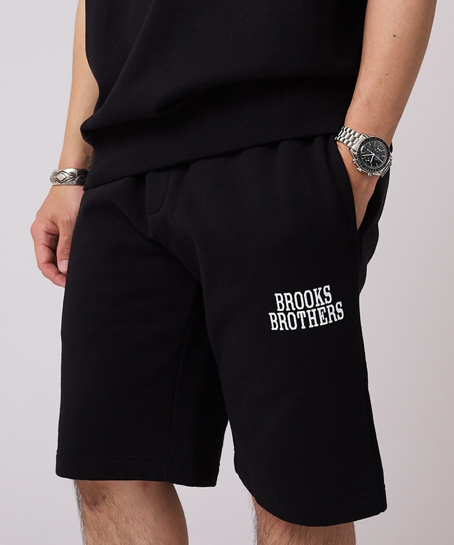 ブルックスブラザーズ 【SALE／20%OFF】BROOKS BROTHERS ◆オンラインショップ限定◆SS23 LOGO Series コットンジャージー スウェットショーツ ブルックス ブラザーズ パンツ ジャージ・スウェットパンツ ブラック グレー イエロー ピンク【送料無料】