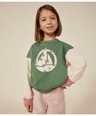 【SALE/30%OFF】PETIT BATEAU スウェットカラーブロック長袖プルオーバー プチバトー トップス スウェット・トレーナー【送料無料】