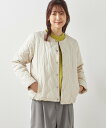 【SALE/30%OFF】Petit Honfleur ライトダウンジャケット プチオンフルール ジャケット・アウター ダウンジャケット・ダウンベスト ホワイト...
