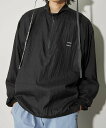 【SALE/50%OFF】CITEN <CITEN>ハーフジップシャツトップ シテン トップス シャツ・ブラウス グレー ブラック