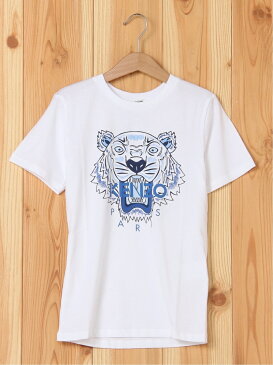 KENZO Classic Tiger Tee ケンゾー カットソー キッズカットソー ホワイト【送料無料】