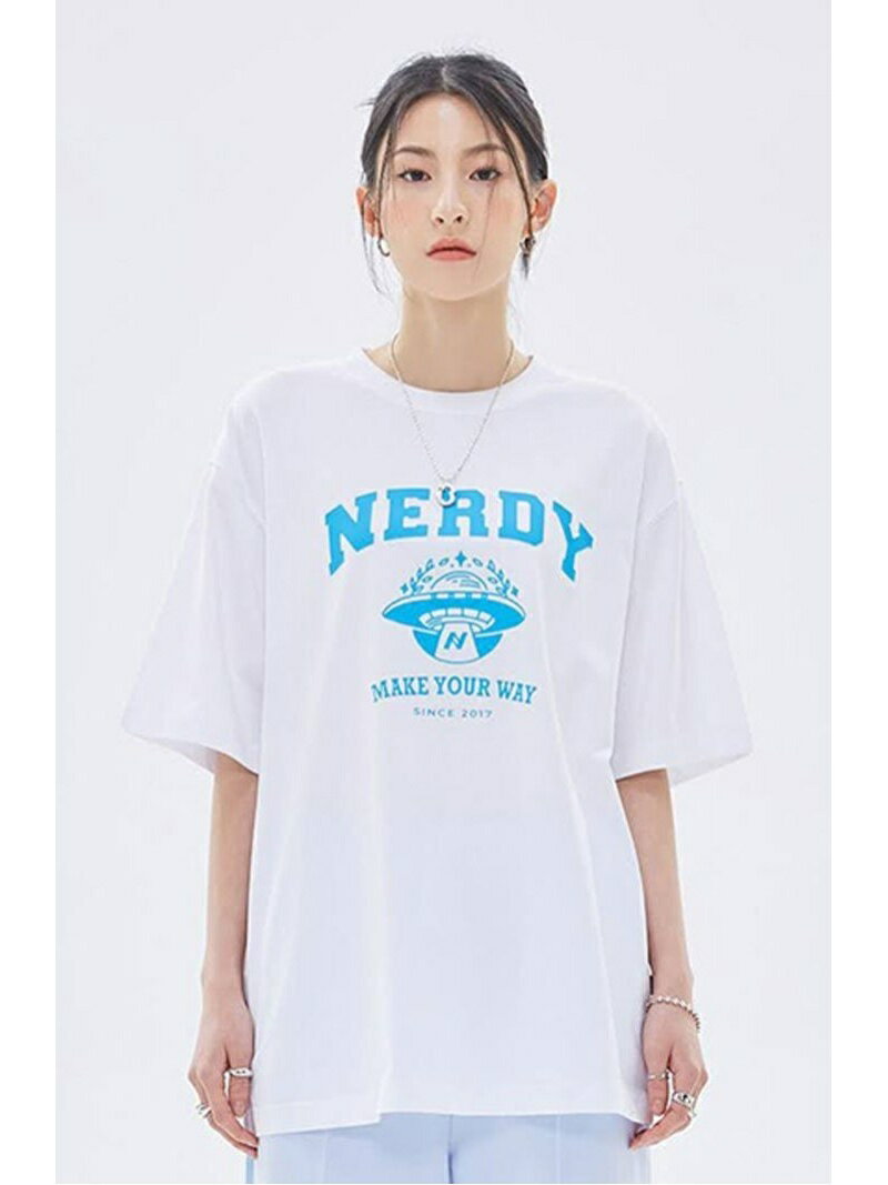 トップス, Tシャツ・カットソー NERDY NERDY Campus 12 Sleeve T-shirt T 