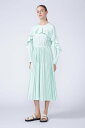 【SALE/50%OFF】ADORE ハイカウントタイプライターワンピース アドーア ワンピース・ドレス ワンピース グリーン カーキグリーン【送料無料】