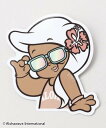 Kahiko 【カヒコ】ダイカットステッカー【ALOHA MAPUA】 アミナコレクション 文房具 ペン・インク レッド
