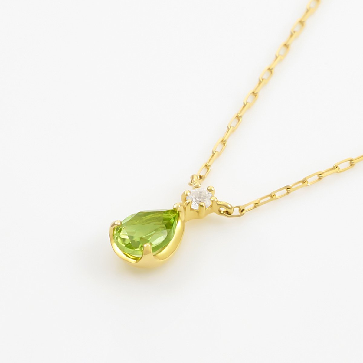 4℃ 【8月誕生石】K10イエローゴールド ネックレス ヨンドシー アクセサリー・腕時計 ネックレス イエロー【送料無料】