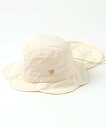 【SALE/25%OFF】apres les cours スカラップアウトドアハット_UVカット_撥水加工_保冷剤収納可能 エフオーオンラインストア 帽子 ハッ...