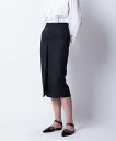 【SALE/40%OFF】DRAWER SPRING ウールモヘヤタイトスカート ドゥロワー スカート ロング・マキシスカート ネイビー【送料無料】