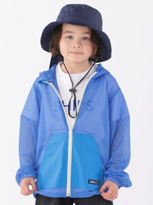 SHIPS KIDS SHIPS KIDS:＜虫除け＞メッシュ フード パーカー(XS~XL) シップス コート/ジャケット キッズアウター ブルー ホワイト ピンク【送料無料】