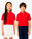 LACOSTE 【EC限定】Boys ポロシャツ (半袖) ラコステ トップス ポロシャツ ブルー イエロー ピンク グリーン ブラック ネイビー ホワイト レ...