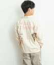 【SALE／40%OFF】URBAN RESEARCH DOORS DENIM DUNGAREE ツイルパジャマシャツ(KIDS) アーバンリサーチドアーズ トップス その他のトップス ホワイト【送料無料】