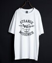 NUMBER (N)INE STRANGE MESSENGER T-SHIRT ナンバーナイン トップス カットソー Tシャツ ホワイト ブラック【送料無料】