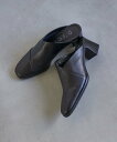 【SALE/13%OFF】D'ICI アシンメトリーチャンキーヒールミュール モード・エ・ジャコモ×イング シューズ・靴 サンダル ブルー【送料無料】
