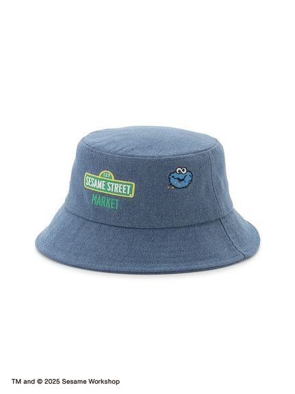 SESAME STREET MARKET 【BACK TO SCHOOL】【KIDS】キャラクターズデザイン バケットハット セサミストリートマーケット マタニティウェア・ベビー用品 ベビー肌着・新生児服 ピンク 3