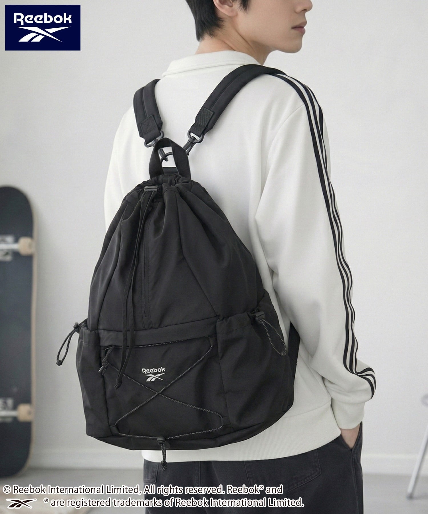 Reebok Reebok/(U)ナイロンリュックサック アウトフィット バッグ リュック・バックパック ブラック【送料無料】
