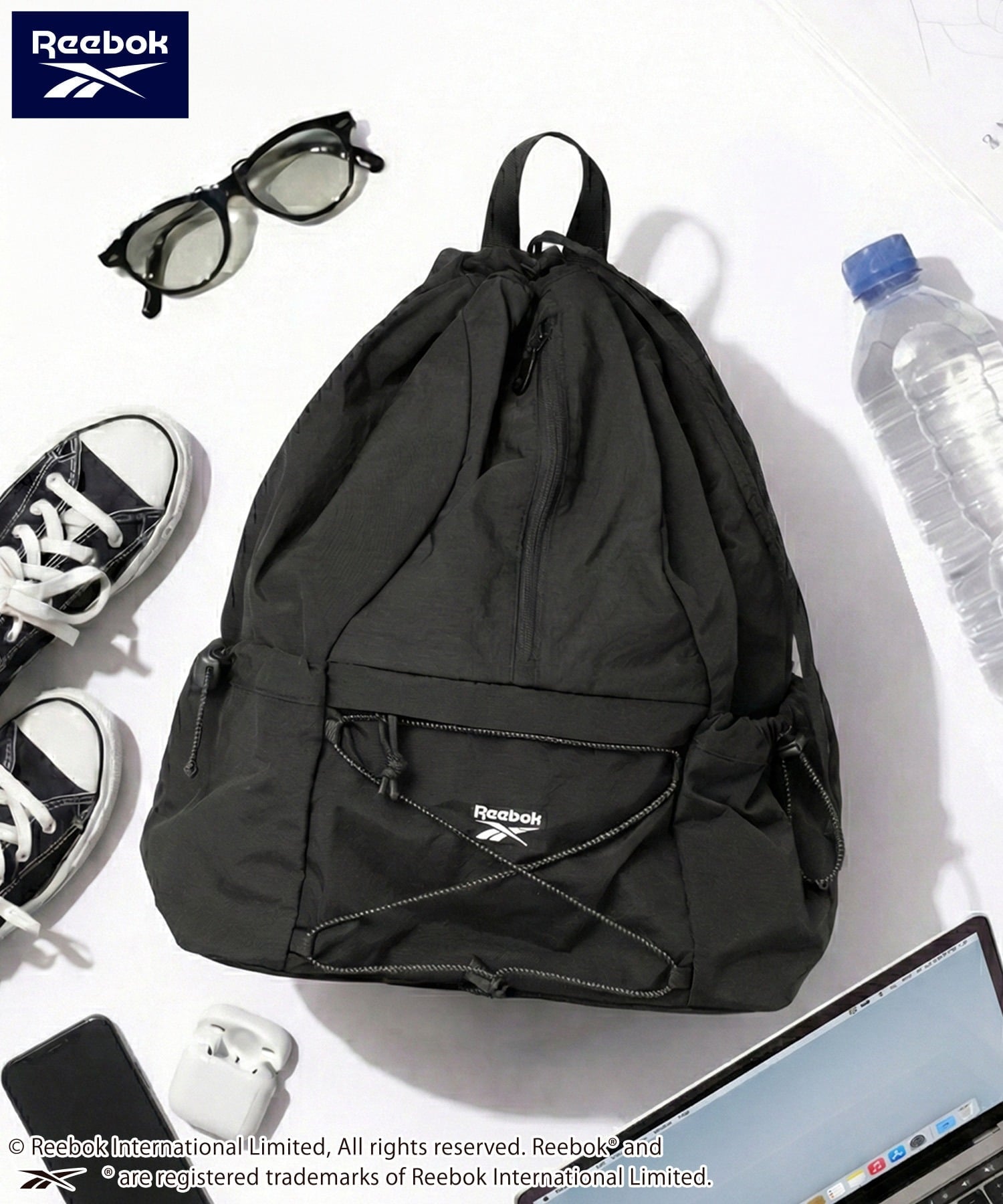 Reebok Reebok/(U)ナイロンリュックサック アウトフィット バッグ リュック・バックパック ブラック【送料無料】