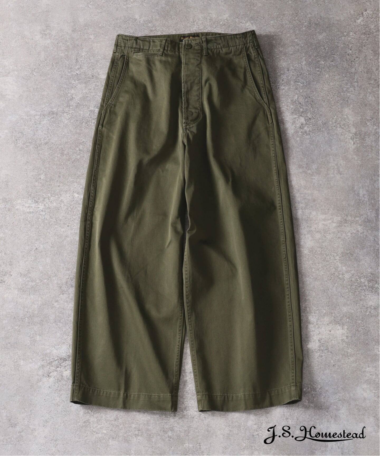JOURNAL STANDARD J.S.Homestead / シック チノ バレル パンツ ジャーナル スタンダード パンツ チノパンツ ブラック カーキグリーン ベージュ
