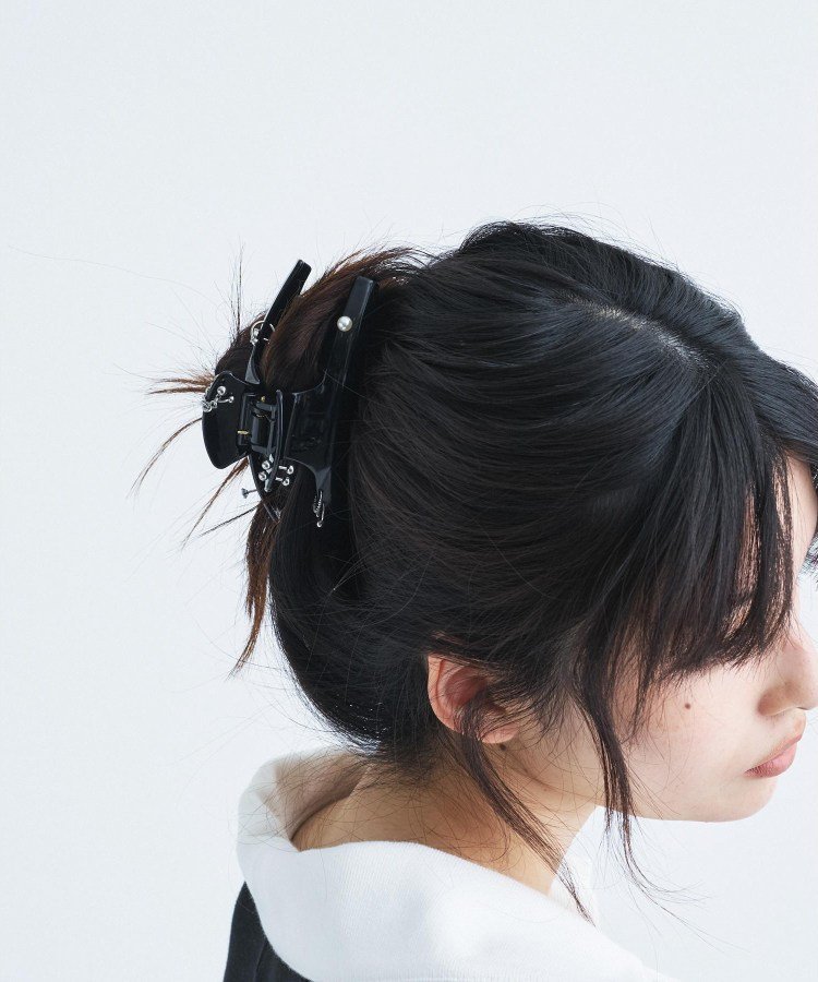 CODE A heyep｜Piercing Hair Clip Large コードエー ヘアアクセサリー その他のヘアアクセサリー ブラック ブラウン【送料無料】