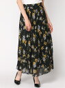 【SALE/38%OFF】Andemiu フラワープリーツS...