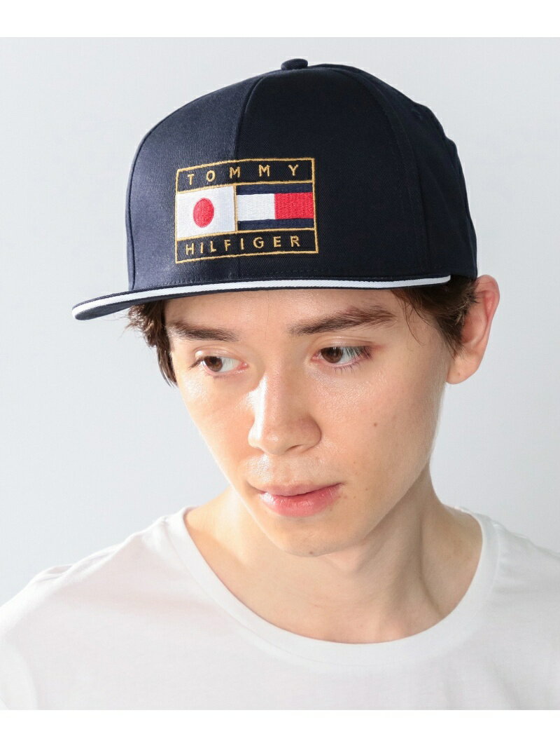 【SALE／70%OFF】TOMMY HILFIGER (M)TOMMY HILFIGER(トミーヒルフィガー) JAPAN TOKYO CAP トミーヒルフィガー 帽子 キャップ ネイビー ブラック