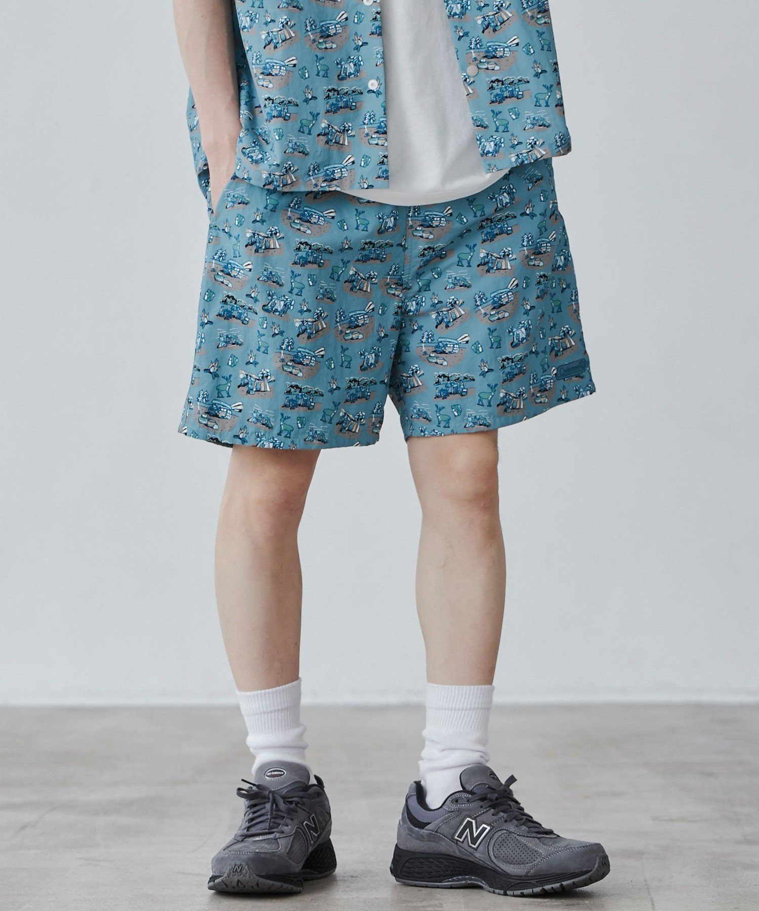 coen Coleman(コールマン)別注グラフィックナイロンショーツ コーエン パンツ その他のパンツ【送料無料】のサムネイル