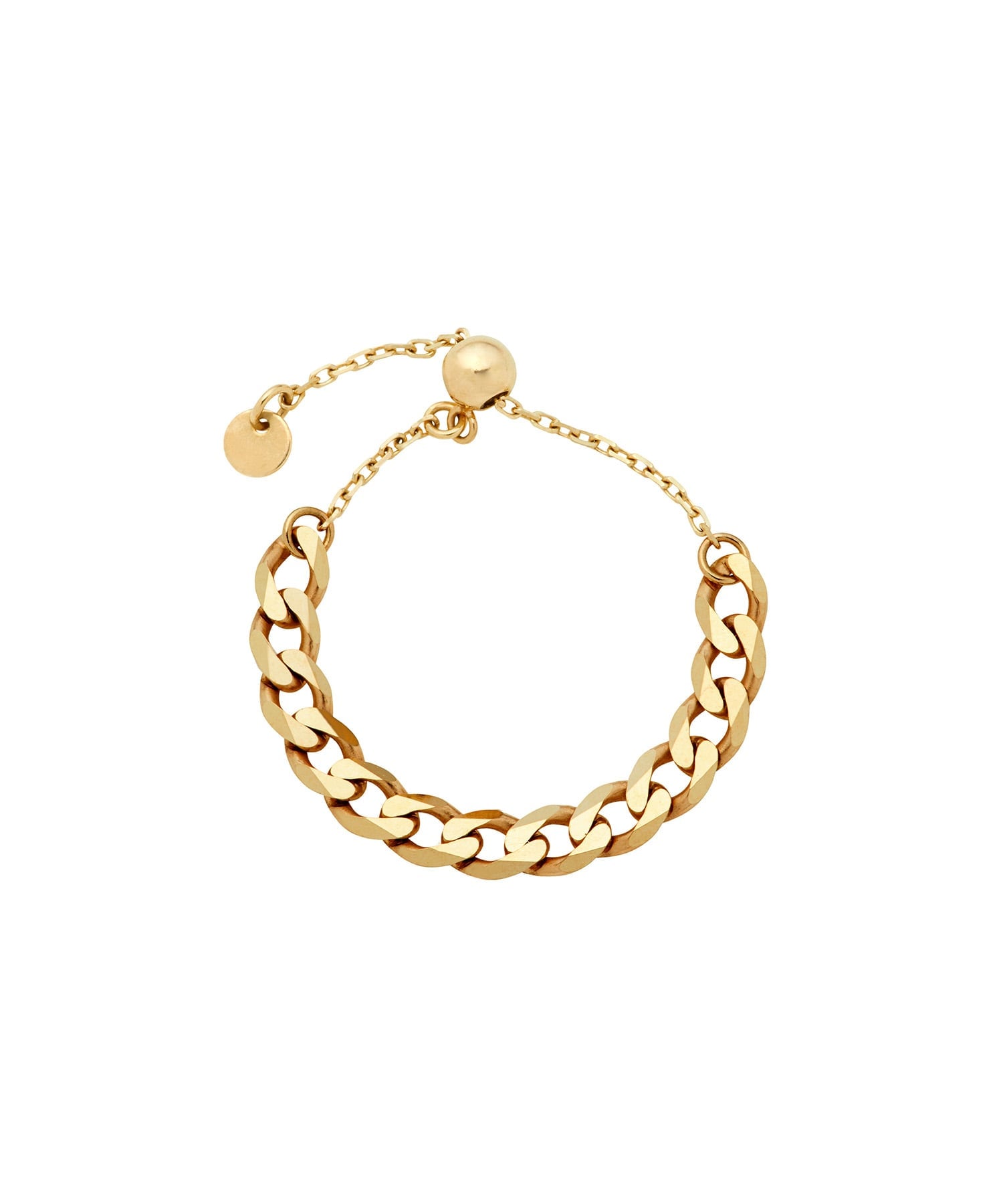 VA Vendome Aoyama Gold Chain Ring (Yellow) - Accessories & Watches - Rings & Finger Rings - Free Shipping