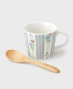 LAURA ASHLEY HOME 【ロゴ入りスプーン付き/ギフトボックス入り】スープマグ ローラ アシュレイ 食器・調理器具・キッチン用品 その他の食器・調理...