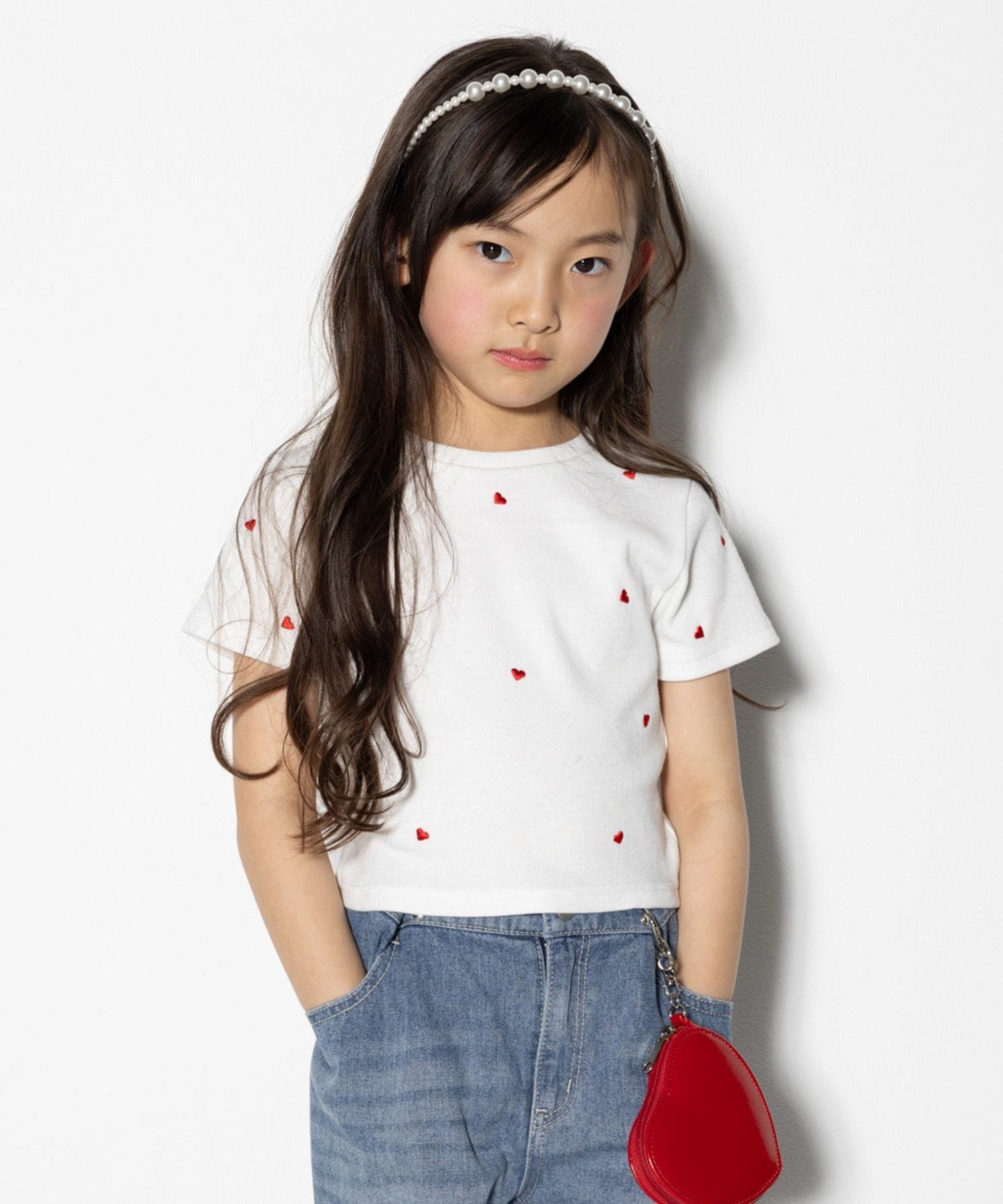 10C REPIPI 【10C REPIPI】ソウガラリブTシャツ レピピアルマリオ トップス カットソー・Tシャツ ブラック ホワイトのサムネイル