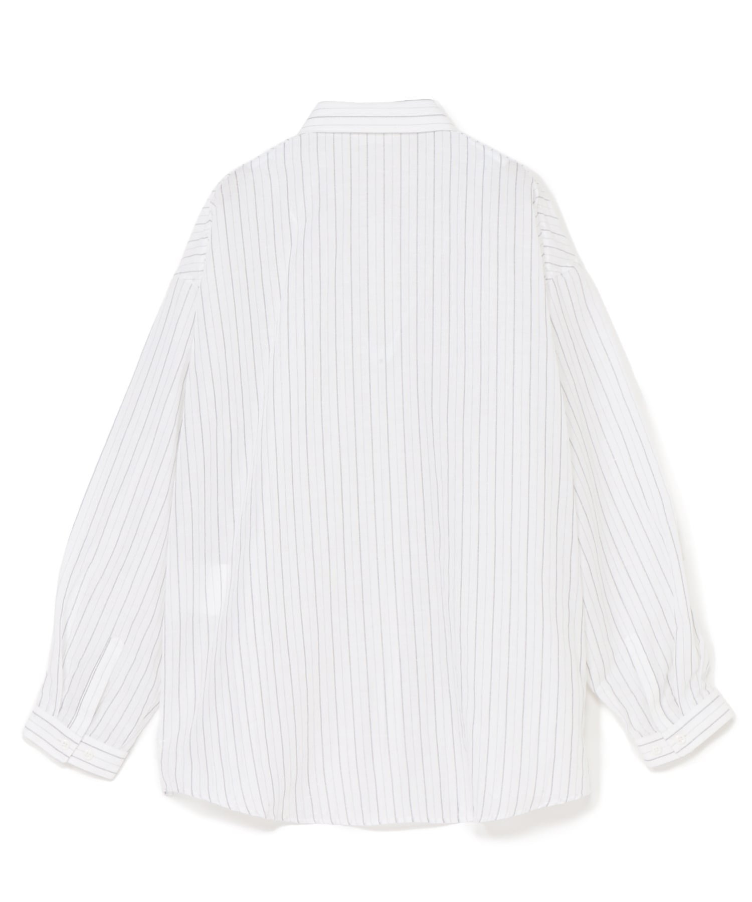 DIGAWEL Oversized stripe shirt ディガウェル トップス シャツ・ブラウス ホワイト