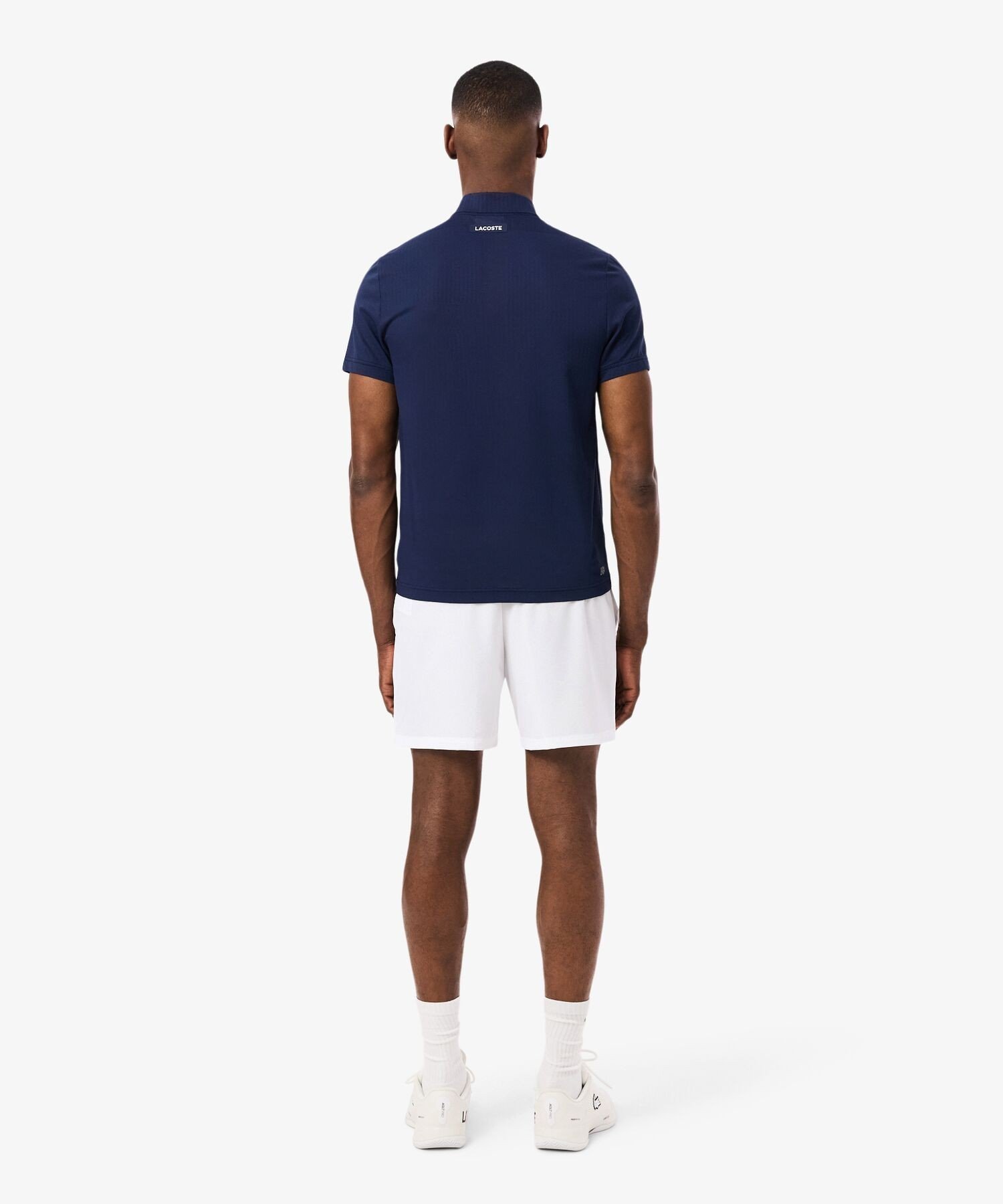 LACOSTE SHORTS ラコステ パンツ その他のパンツ ネイビー ホワイト【送料無料】