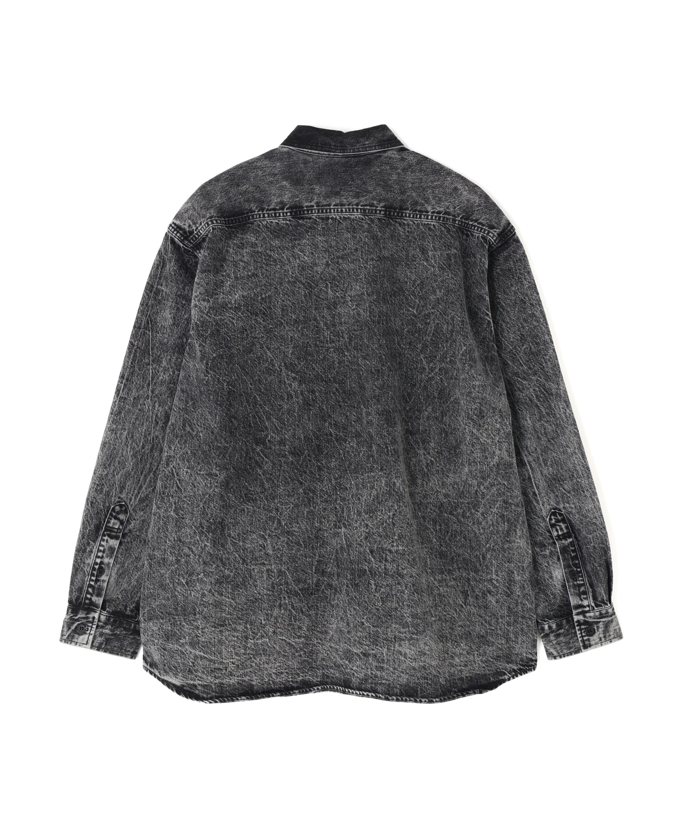 LHP CEIVE/シーヴ/OVER SHIRT JACKET エルエイチピー トップス シャツ・ブラウス ブラック ブルー