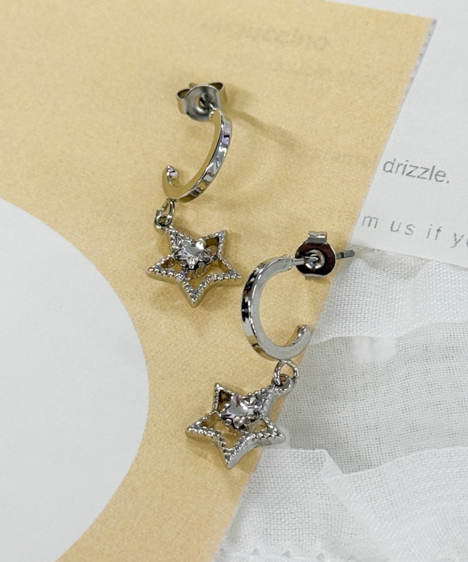 WEGO LADY'S Lモチーフリングピアス ウィゴー ヘアアクセサリー ヘアゴム