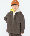 【SALE/50%OFF】SHIPS KIDS SHIPS KIDS:100~130cm / チェック シャツ アウター シップス ジャケット・アウター その他のジャケット・アウター ブラウン【送料無料】(4)