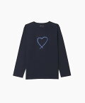 agnes b. FEMME SAE0 TS サラエボハートTシャツ アニエスベー トップス カットソー・Tシャツ ブルー【送料無料】