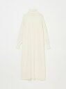 【SALE/20%OFF】three dots Wool outfit dress スリードッツ ワンピース・ドレス ドレス ブラック ホワイト ネイビー グリ...