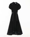 3.1 Phillip Lim (W)イギリス刺繍 チューリップパフスリーブ ドレス スリーワン フィリップ リム ワンピース・ドレス ドレス ブラック【送料無...