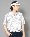 adabat 【新レーベル ADABAT NAVY】UVカット/吸水速乾 モナコリンクスプリントポロシャツ アダバット トップス ポロシャツ ブラック ベージュ ホワイト ネイビー【送料無料】