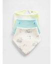 【SALE/77%OFF】GAP (K)はじめてのお気に入り オーガニックコットン バンダナ スタイ 3枚セット (ベビー) ギャップ マタニティウェア・ベビー...
