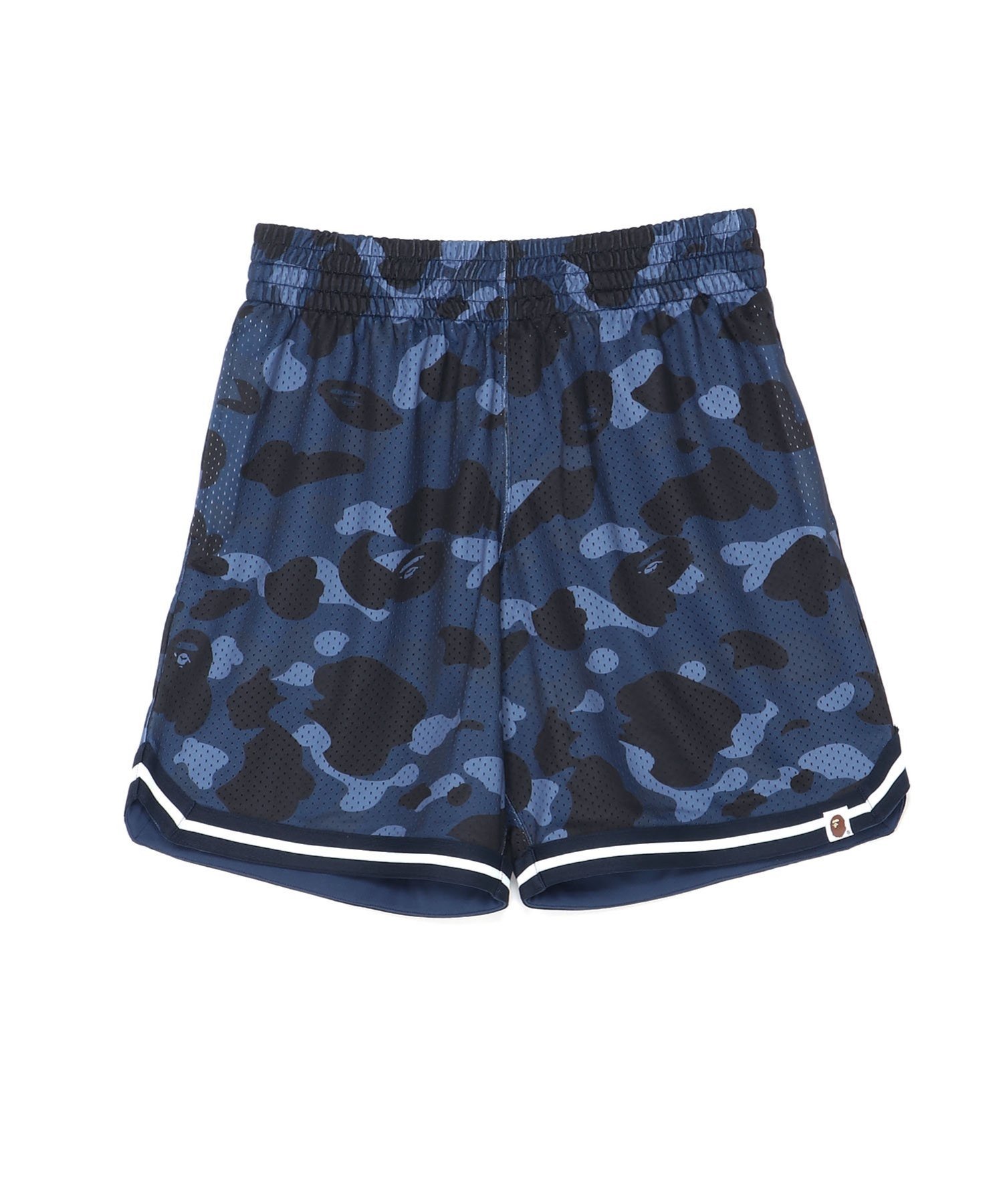 ア・ベイシング・エイプ A BATHING APE COLOR CAMO WIDE FIT BASKETBALL SHORTS M ア ベイシング エイプ パンツ その他のパンツ ネイビー パープル レッド【送料無料】