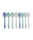 【SALE/50%OFF】Francfranc ピクニック カトラリー8点セット フランフラン 食器・調理器具・キッチン用品 カトラリー ブルー